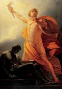 Prometheus brings Fire to Mankind Heinrich Friedrich Fuger